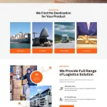 Cargo Company WordPress Theme